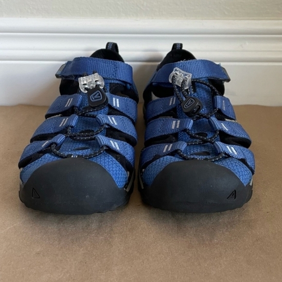 Keen Kids' Newport Neo H2 Hiking Sandals Blue/Black DU6267UD - Size 3 - Picture 2 of 7